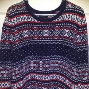 Tommy Hilfiger XXL Tri-Color Fair Isle XXL sweater